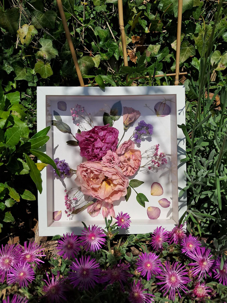 Encadrement de bouquet