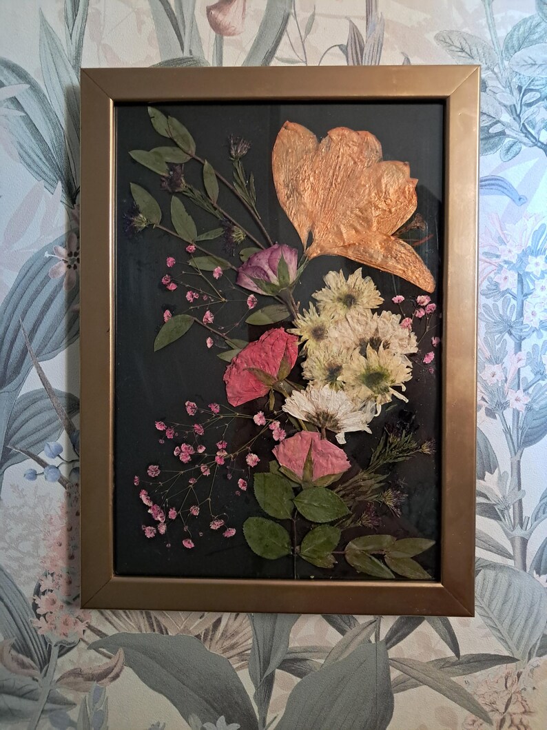 Encadrement de bouquet